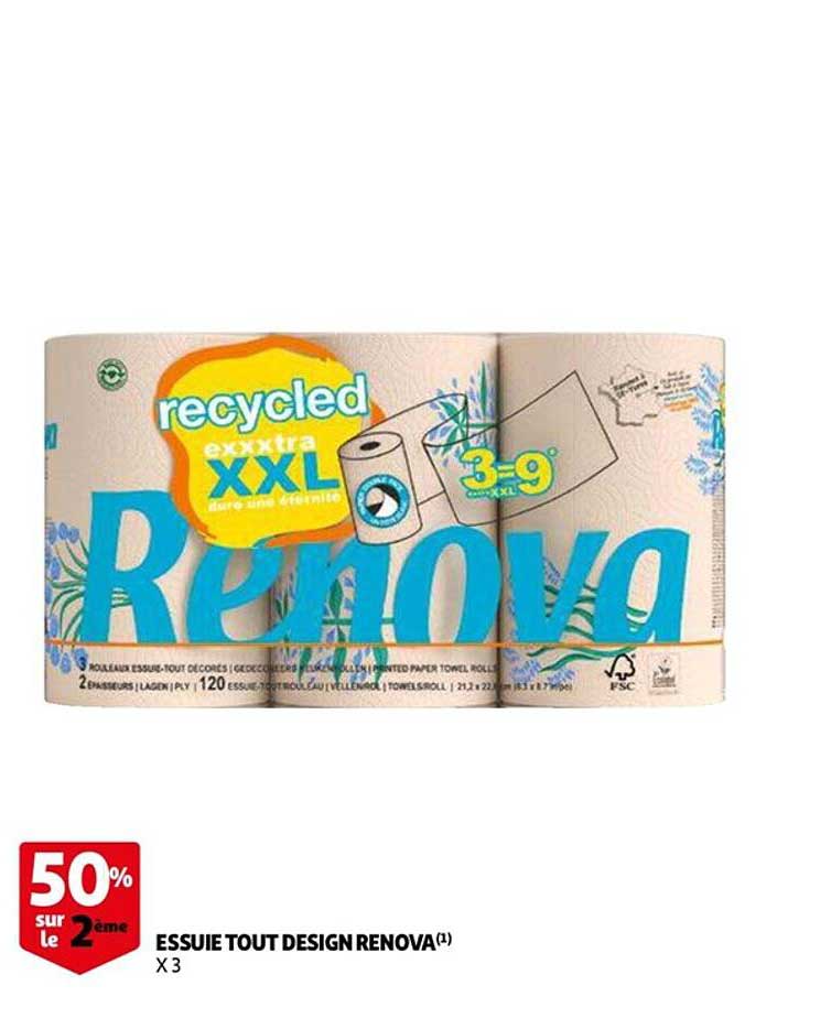 essuie tout design renova