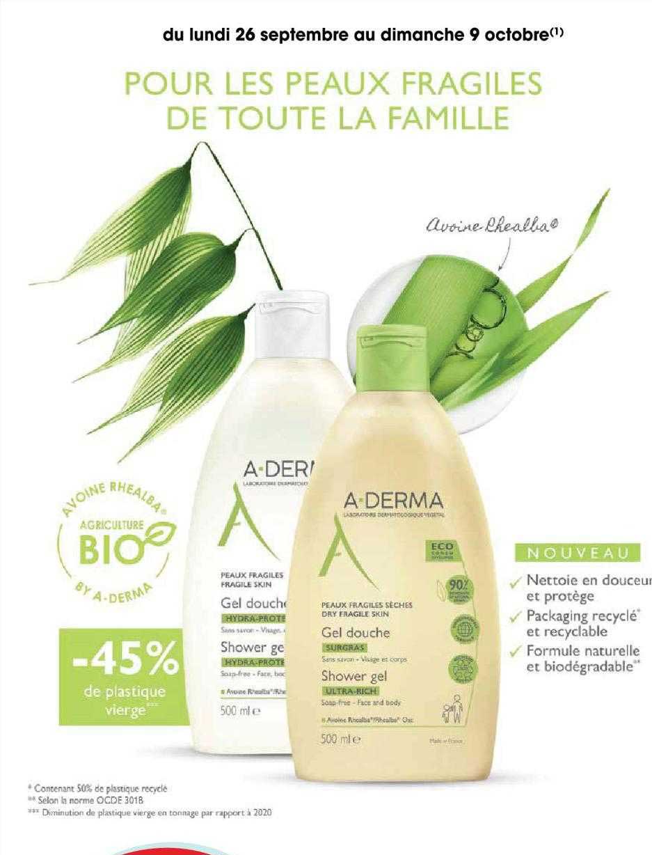 gel douche a-derma