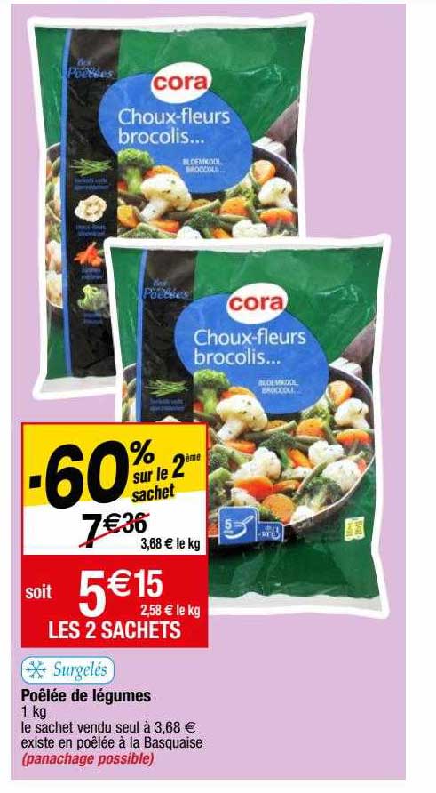 Poêlée De Légumes Cora