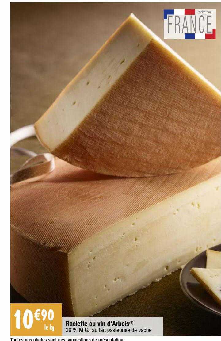 raclette au vin d'arbois