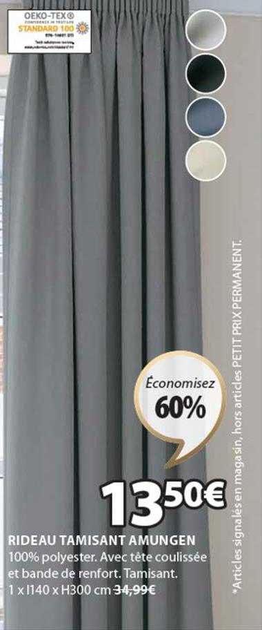 Rideau Tamisant Amungen