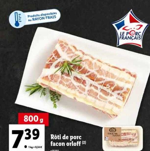 rôti de porc façon orloff