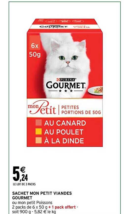 sachet mon petit viandes gourmet