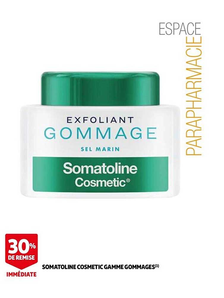 somatoline cosmetic gamme gommages