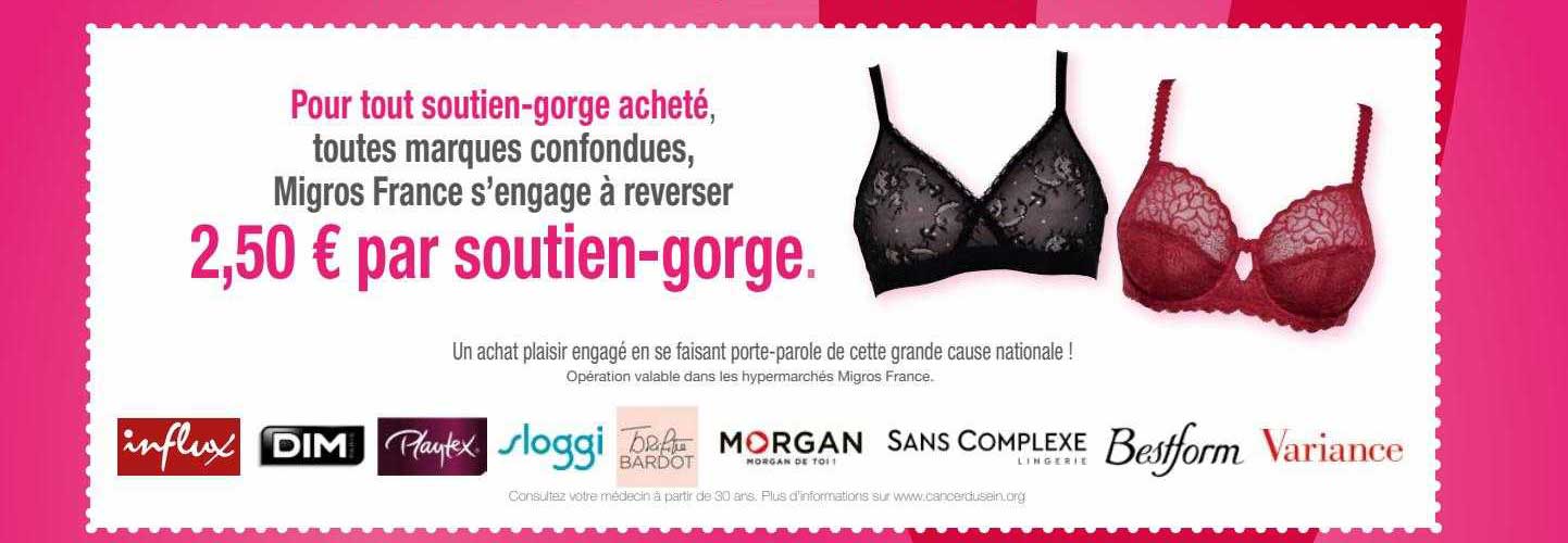 soutien-gorge influx, dim, playtex, sloggi, bardot, morgan, sans complexe lingerie, bestform, variance