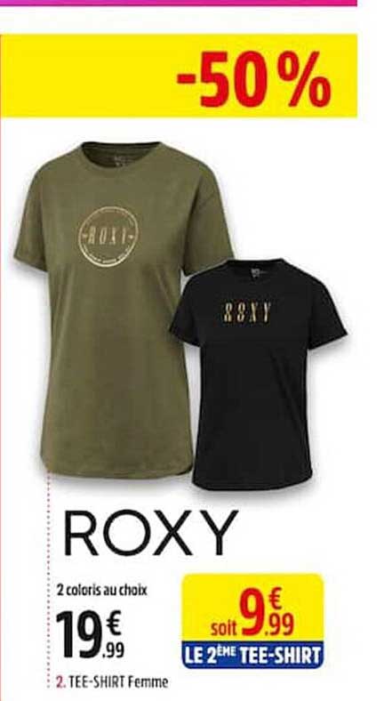 tee-shirt femme roxy