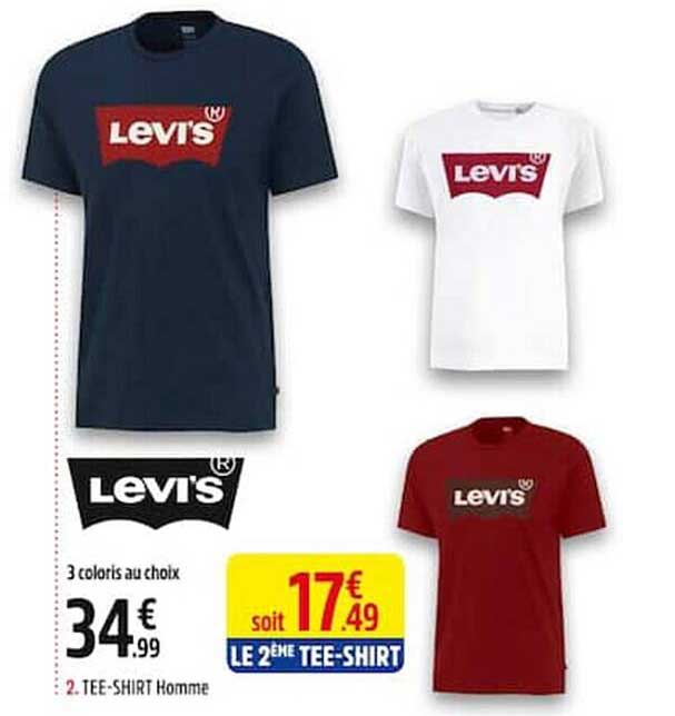 tee-shirt homme levi's