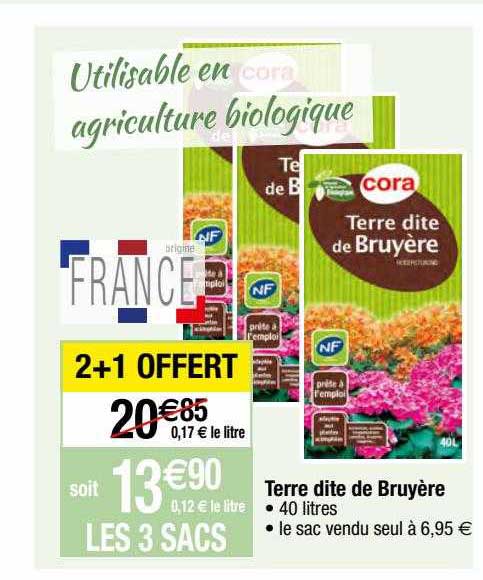 terre dite de bruyère cora