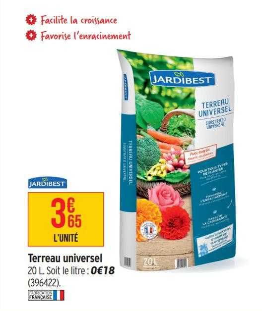 terreau universel jardibest