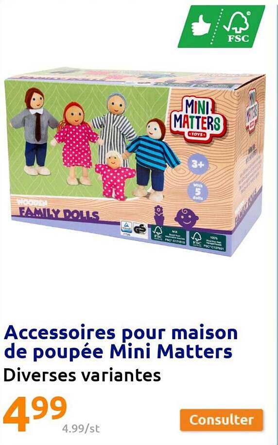 Accessoires Pour Maison De Poupée Mini Matters