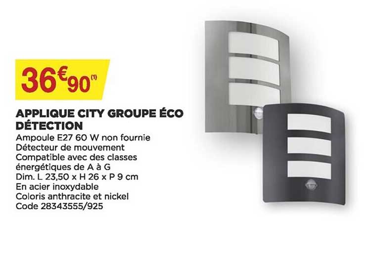 applique city groupe éco détection