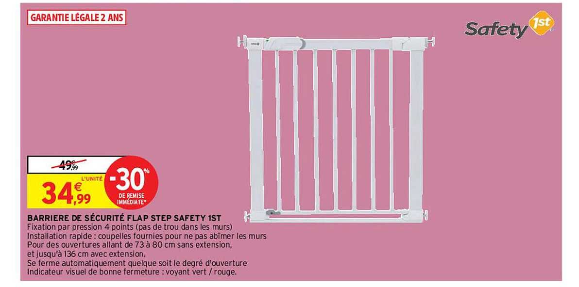 barrière de sécurité flap step safety 1st
