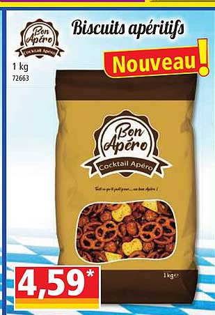 Biscuits Apéritifs Ben Apéro
