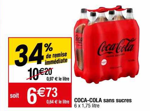 coca-cola sans sucres
