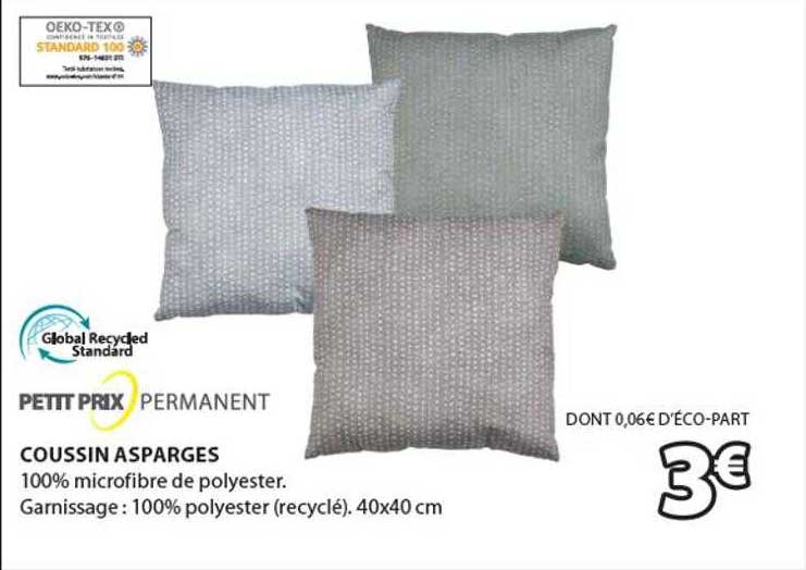 coussin asparges