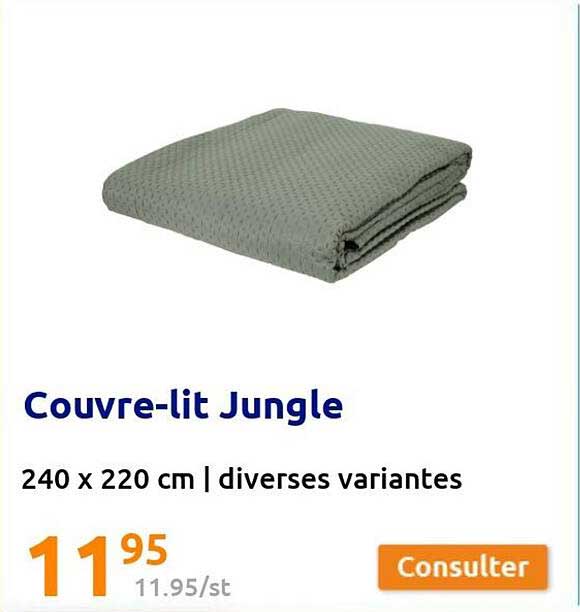 couvre-lit jungle