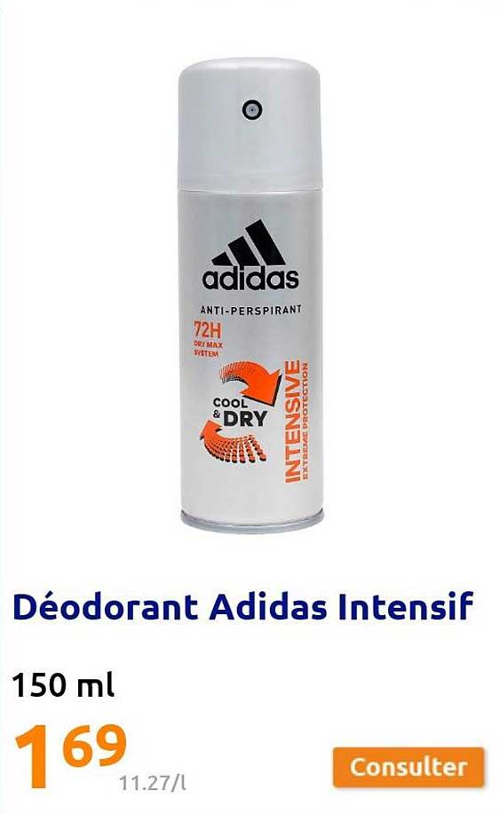 déodorant adidas intensif