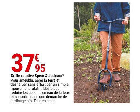 griffe rotative spear & jackson