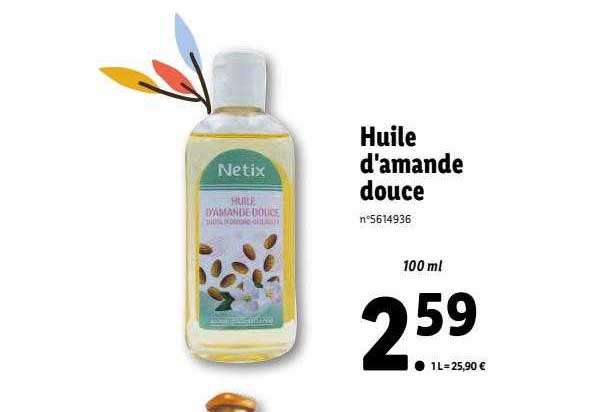 huile d'amande douce