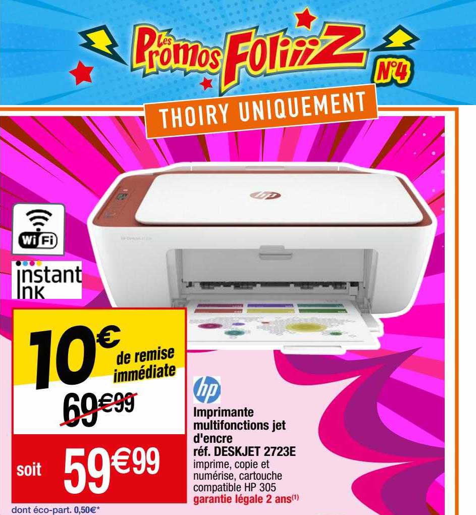 imprimante multifonctions jet d'encre hp