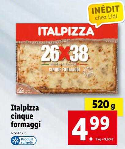 italpizza cinque formaggi