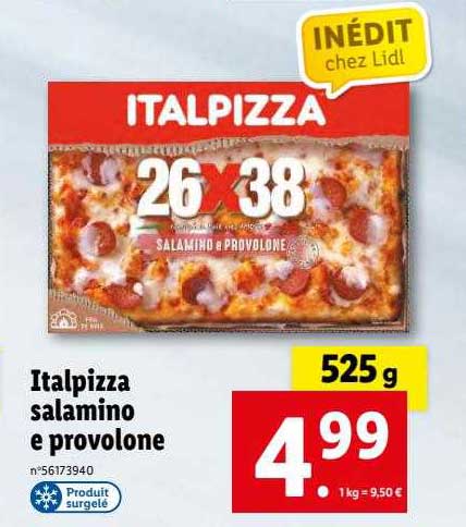 italpizza salamino e provolone