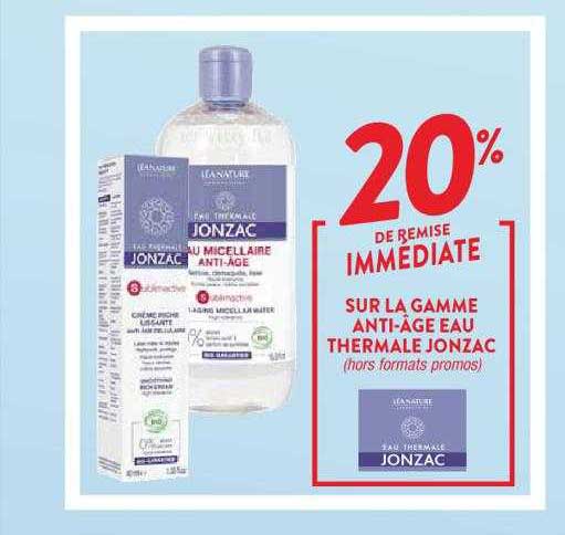 La Gamme Anti-âge Eau Thermale Jonzac