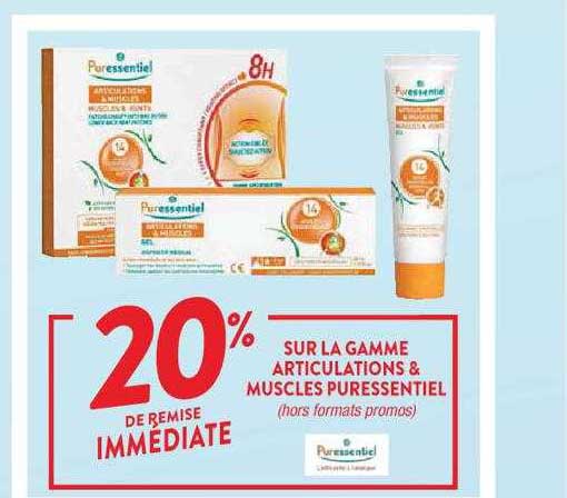 la gamme articulations & muscles puressentiel