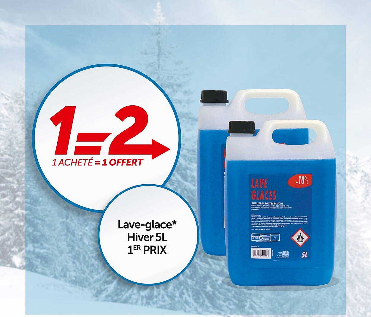 lave-glace hiver 5l