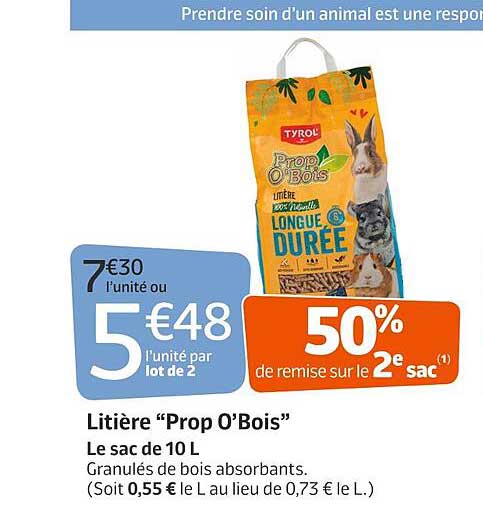 litière "prop o'boi"