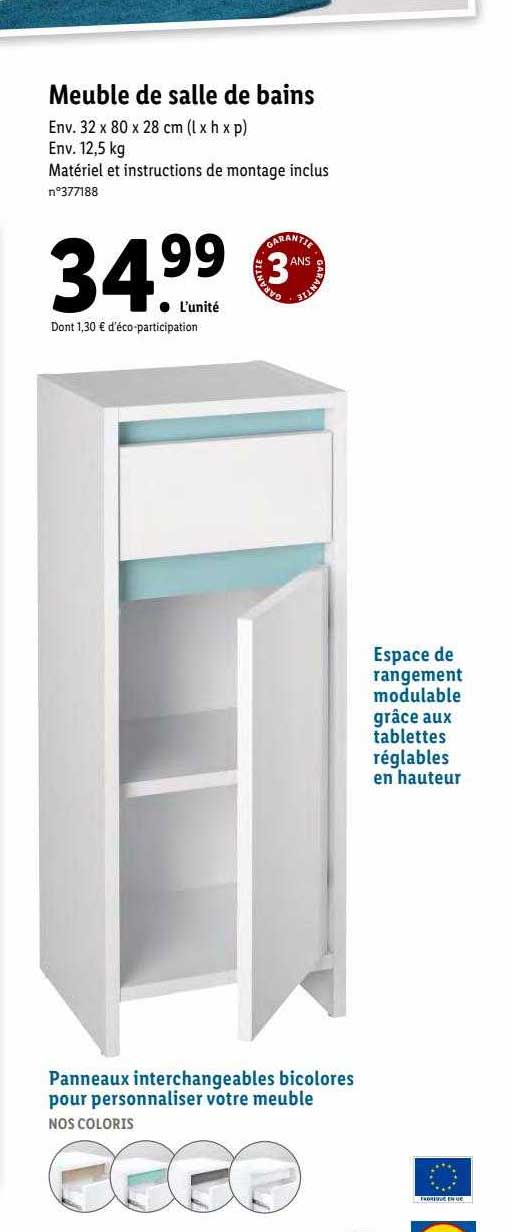 Meuble De Salle De Bains