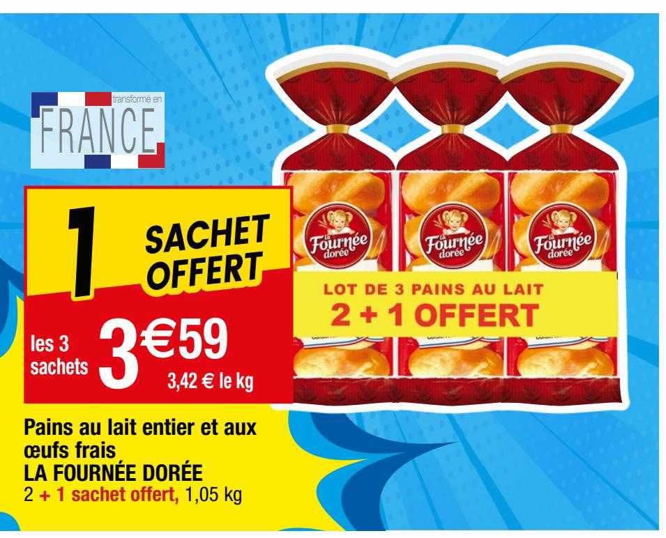 pains au lait entier et aux oeufs frais la fournée dorée