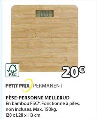 pèse-personne mellerud