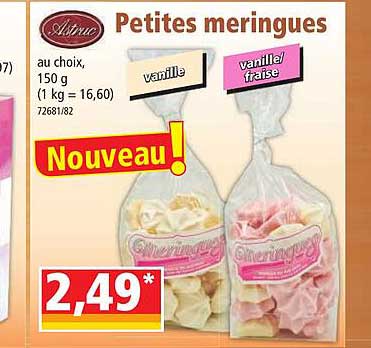 petites meringues astric