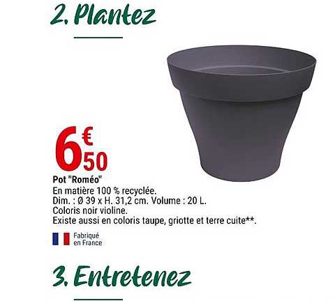 pot "roméo"