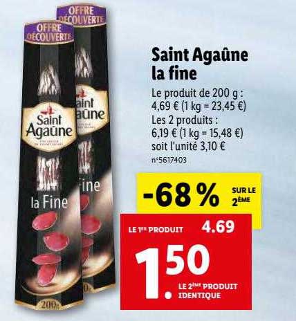 Saint Agaûne La Fine