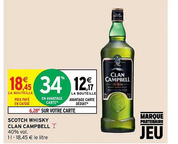 Scotch Whisky Clan Campbell