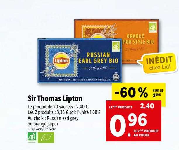 sir thomas lipton