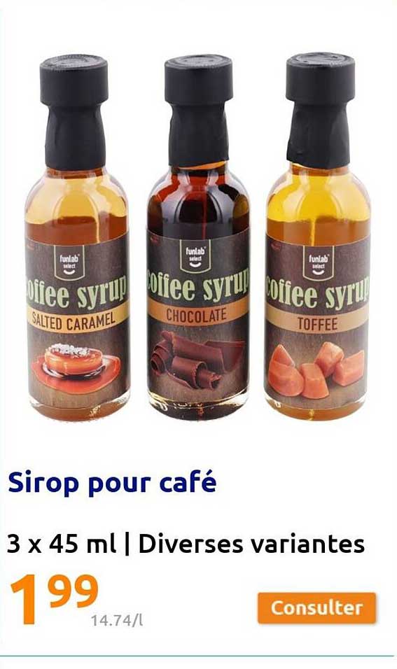 Sirop Pour Café