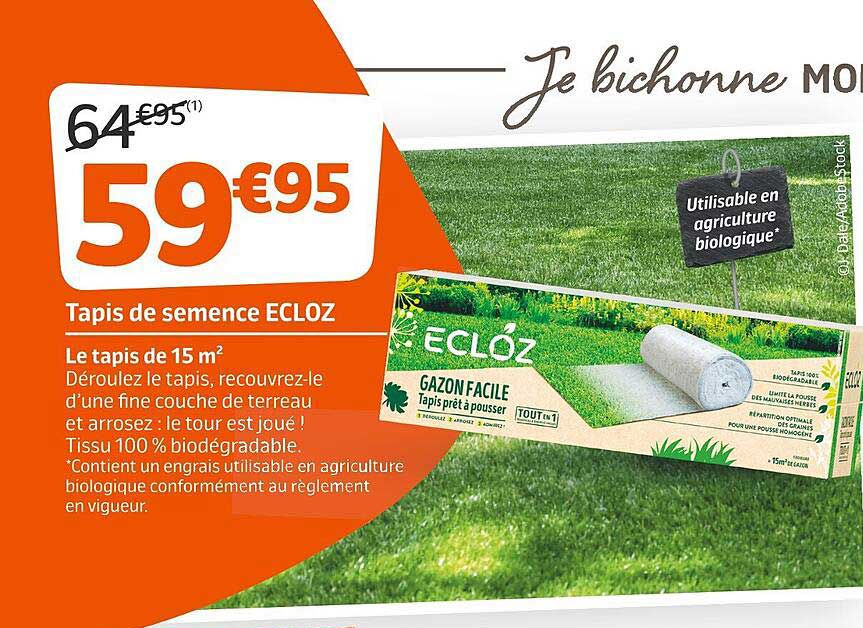 tapis de semence ecloz