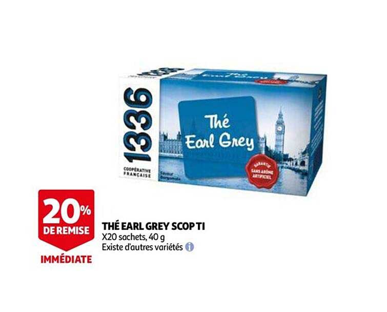 thé earl grey scop ti