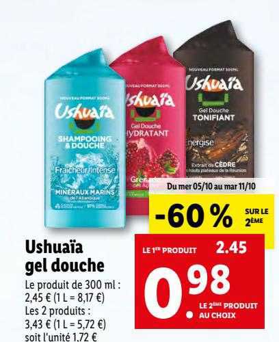 Ushuaïa Gel Douche