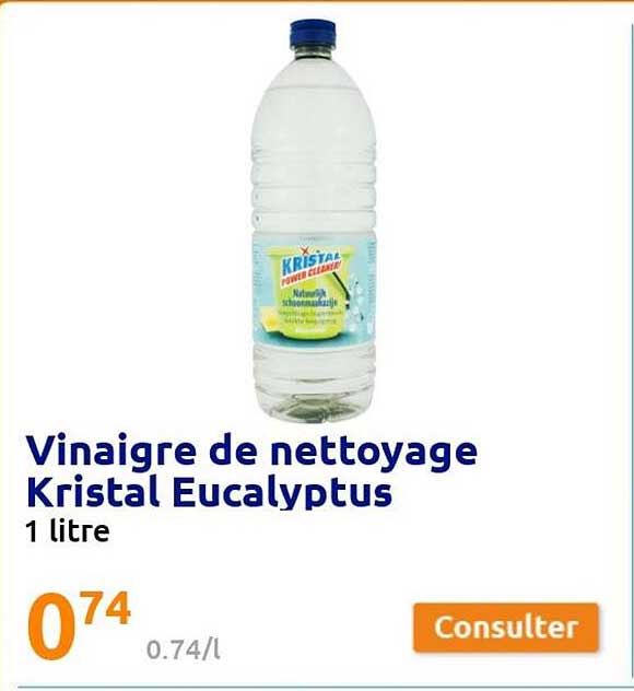 Vinaigre De Nettoyage Kristal Eucalyptus