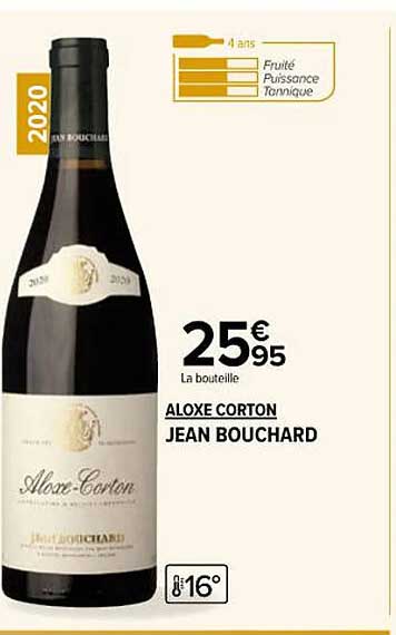 aloxe corton jean bouchard