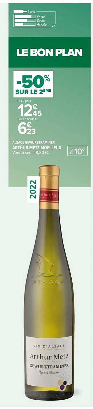 alsace gewurztraminer arthur metz moelleux