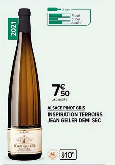 alsace pinot gris inspiration terroirs jean geiler demi sec