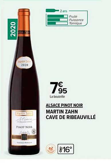 alsace pinot noir martin zahn cave de ribeauvillé