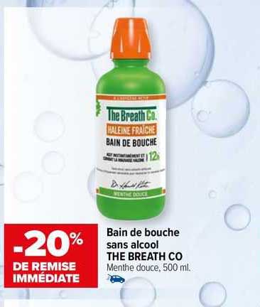bain de bouche sans alcool the breath co
