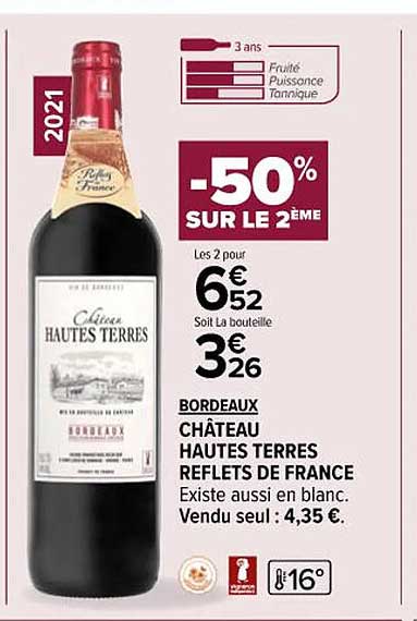 bordeaux château hautes terres reflets de france