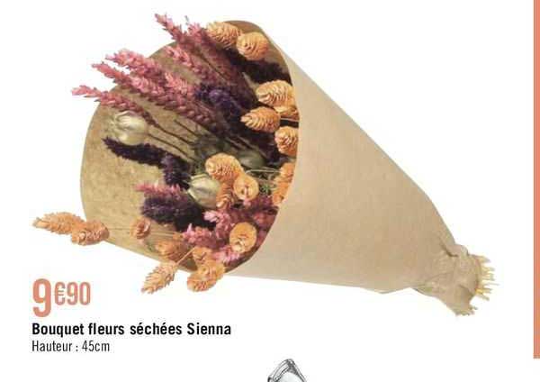 Bouquet Fleurs Séchées Sienna
